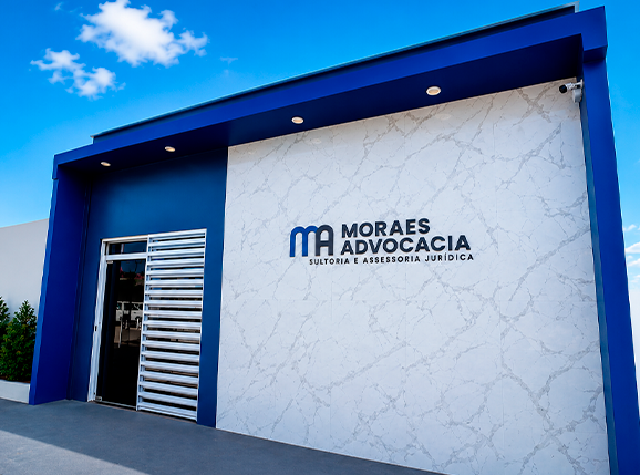 Mapa ilustrativo indicando a localização do escritório Moraes Advocacia